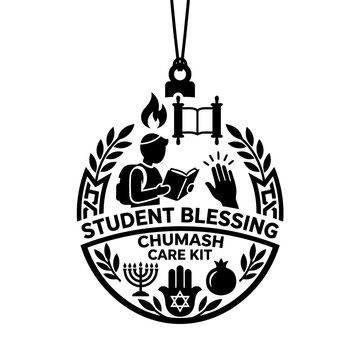 Student Blessing Chumash Care Kit emblem design.
