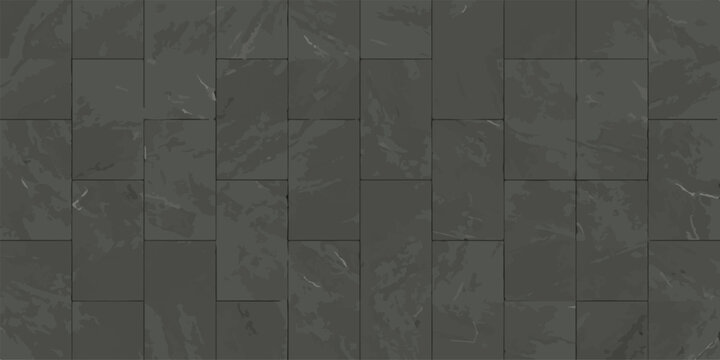 Dark grey stone flagstone pavement tile pattern with dark tone stone work stone tiling masonry work flagstone pavement background material construction architecture backdrop exterior