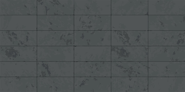 Seamless dark grey stone tile flooring background with stone work dark tone masonry work surface texture flooring background material architecture construction backdrop exterior interior