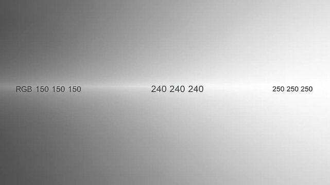 Metallic silver radial gradient background.