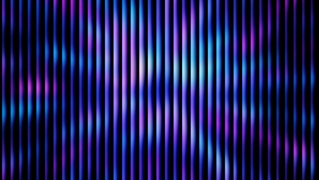 Vertical striped pattern with gradient colors on a black background