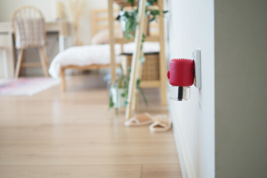 plug-in mosquito repellent used to keep insects away indoors