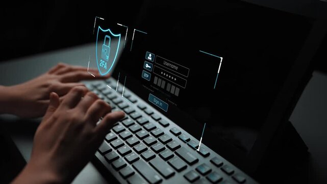 Two-factor authentication strengthens login system security. Adds protection, two-factor authentication increases privacy, and two-factor authentication prevents access breaches. Marrow