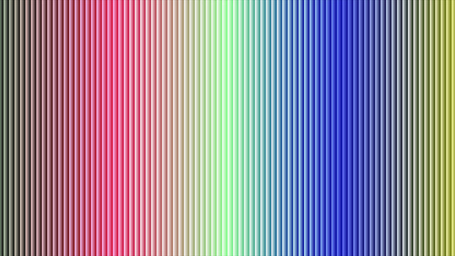 Abstract background with vertical rainbow stripes and soft subtle grain overlay texture.