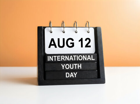 International youth day august 12th calendar reminder