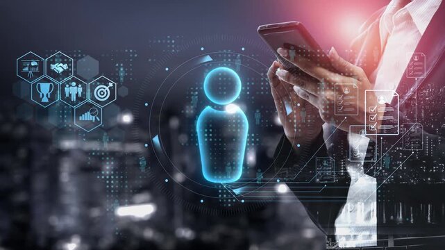 Digital recruitment and online hiring, virtual headhunting, smart recruitment platforms, talent acquisition solutions, and digital HR tools for modern workforce management. Muxer