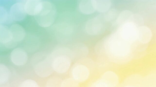 Abstract pastel gradient background with soft bokeh lights, creating a dreamy and ethereal aesthetic.