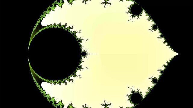 Abstract fractal zoom animation: infinite mathematical mandelbrot set pattern mathematics geometry