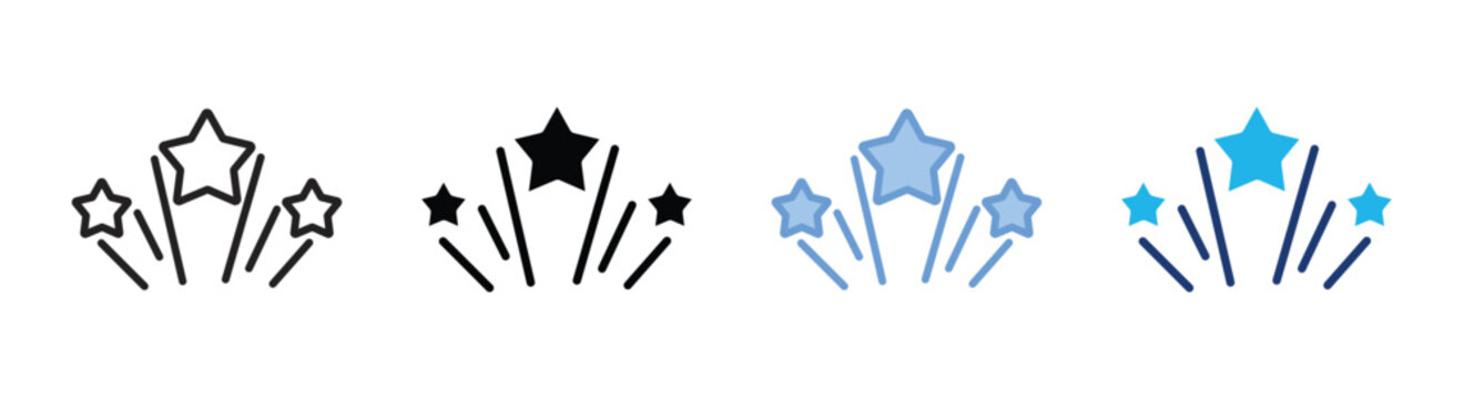 Perks icon set multiple style collection