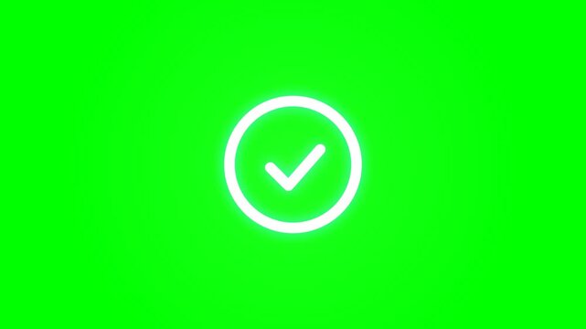 Sync Complete Animation Cloud Synchronization Done Refresh Cycle 4K