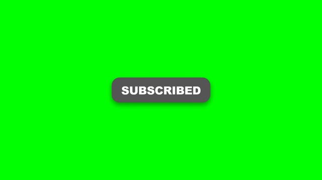 Subscribe Click Effect Tap Ripple Press Feedback Button Animation 4K