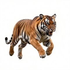 Obraz premium Roaring Tiger Leap