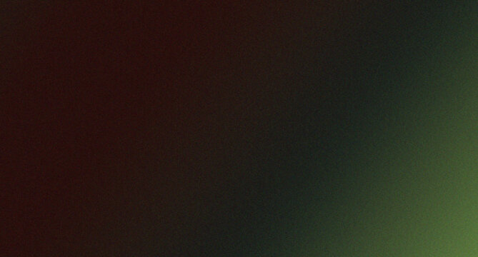 Dark Red and Olive Green Grainy Noise Gradient Background for Modern Graphic Design