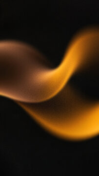 Abstract golden brown blurred aura fluid background with grainy holographic gradient waves vertical composition perfect for premium mobile device luxury wallpapers.