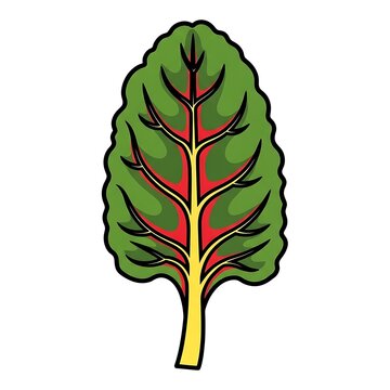 Stylized green brain with red arteries illustration.