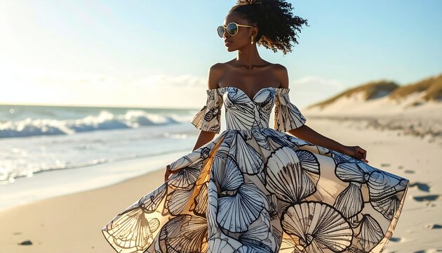 Beach African American Beach Dress Images – Browse 8,868 Stock Photos, Vectors, and Video