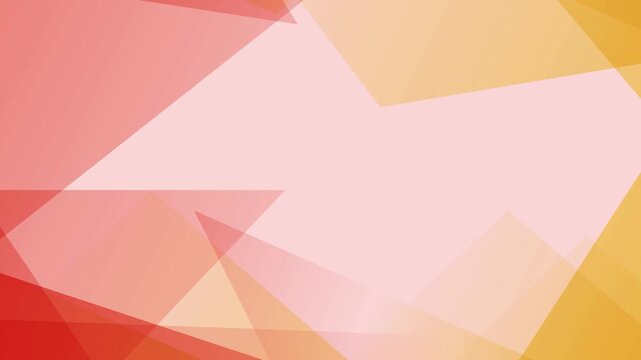 Abstract Geometric Layers in Warm Tones 4K