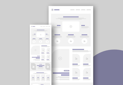 Wireframe Template Layout