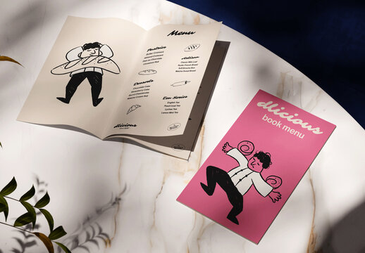 Restaurant Menu Mockup