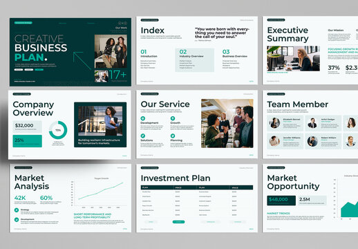 Creative Business Plan Presentation