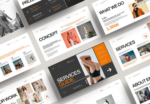 Services Guide Presentation Template
