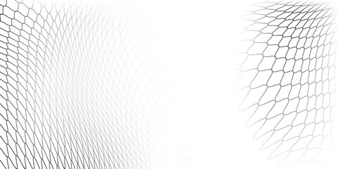 Mesh texture for fishing nets. Seamless pattern for sportswear or soccer goal, volleyball net, basketball hoop. Eps10 © Aluna