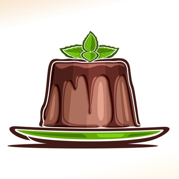 Vector logo for Chocolate Pudding