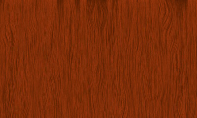 Obraz premium Closeup Textured Background with Vertical Reddish Brown Wooden Grain Surface.