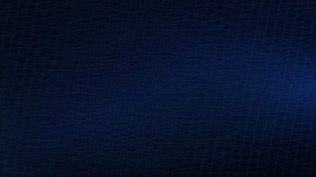 Luxury Deep Blue Abstract Moir&eacute; Pattern Surface with Elegant Texture and Soft Gradient Lighting