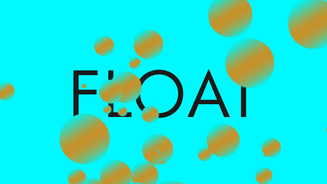Floating Particle Title