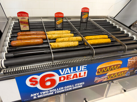 Roller Grill Hot Dogs and Taquitos Value Deal