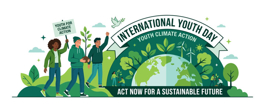 Youth Activists March for Climate Action and Sustainable Future