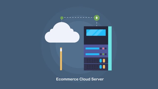 Scalable ecommerce platform build on secure cloud  server architecture.