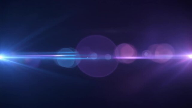 Elegant sapphire light wash flows across deep black background, sapphire blue, indigo, violet gradients creating cinematic overlay with lens reflections for filmmaking, video editing, motion graphics.