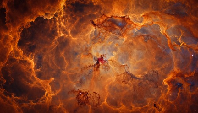 Lagoon Nebula Cosmic Gas Clouds