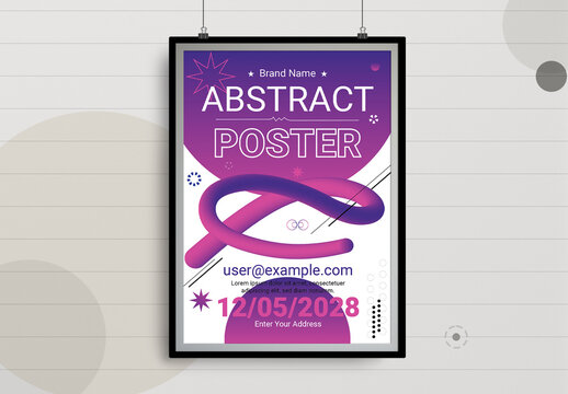 Modern Abstract Poster Template