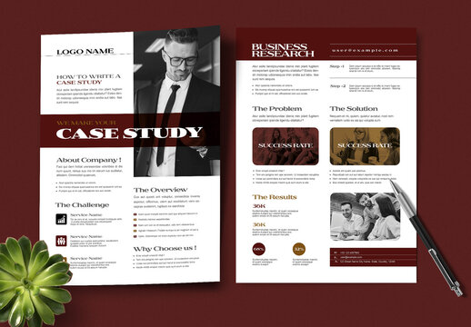 Corporate Case Study Report Template