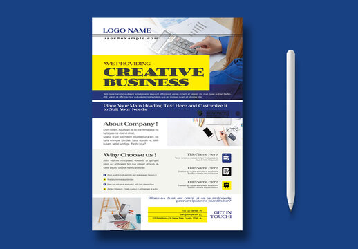 Modern Corporate Business Flyer Template