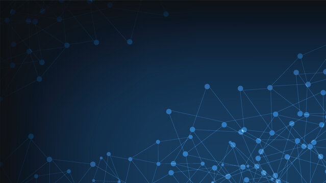 abstract technology background. digital data network with blank space