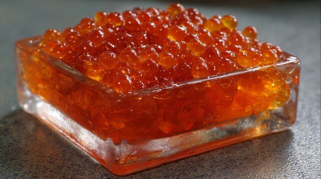 21.Japanese seafood, salmon roe, salmon roe, harako, fish roe