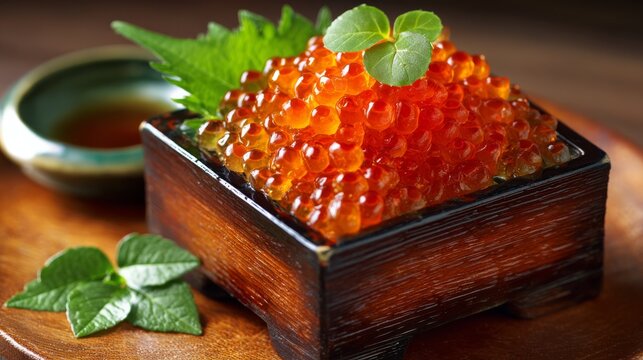 21.Japanese seafood, salmon roe, salmon roe, harako, fish roe