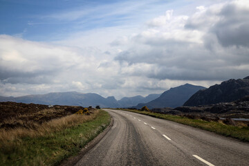 Fototapeta premium Scenic North Highland view, Wester Ross, Scotland