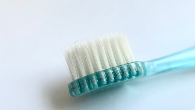 blue toothbrush