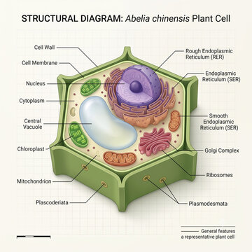 Abelia Chinensis Abelia chinensis Cell Structure
