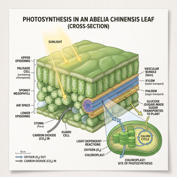 Abelia Chinensis Abelia chinensis Photosynthesis