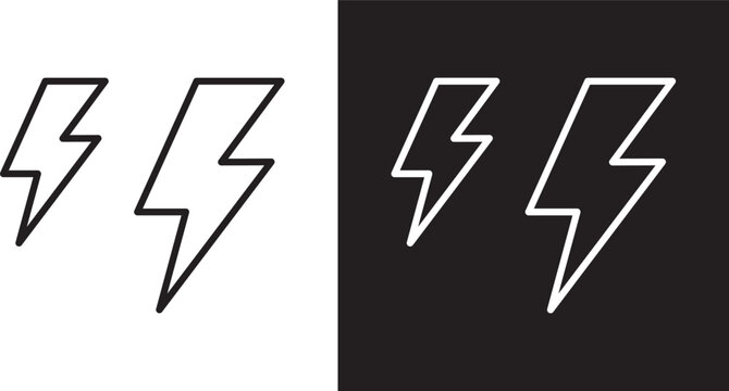 Thunder bolt icon