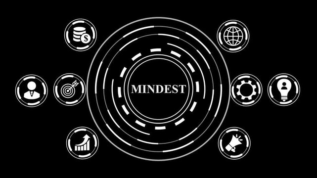 Concept of growth mindset, personal development and lifelong learning.