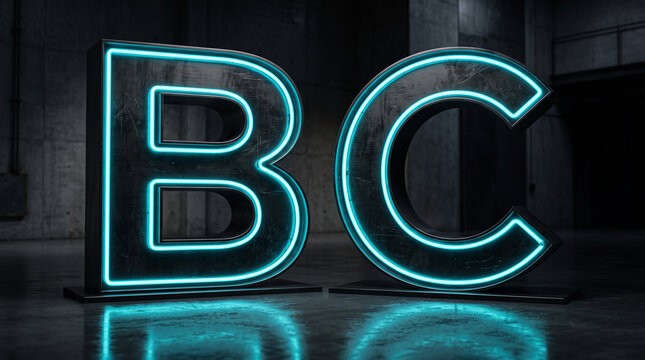 Geometric Metallic Letter R on Black Background