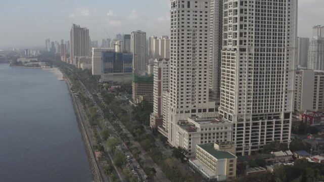 Aerial Shot Manila City Philippines