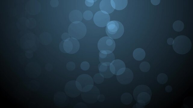 Bokeh background with circular light spots and gradient animation
